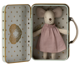 Maileg Angel Mouse in suitcase, Little Sister
