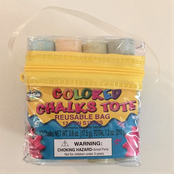 Creative Kids Colored Chalk Tote (12 fun sticks) – Dearest Diapers