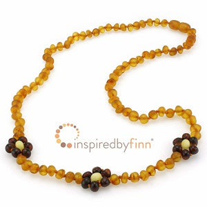 Inspired by Finn Baltic Amber (Adult) -  Unpolished Brilliant Flower