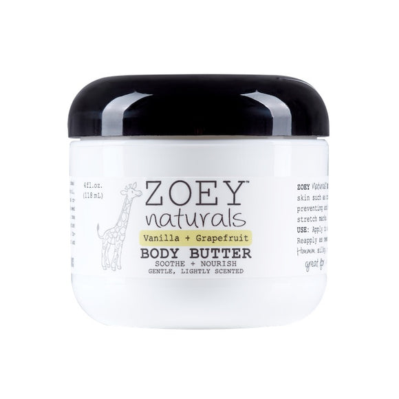 Zoey Naturals Vanilla Grapefruit Body Butter
