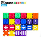 Picasso Tiles 22 piece Magnetic Tiles Numerical Set