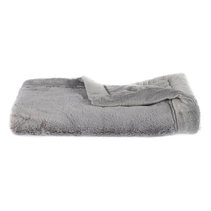 Saranoni Gray Lush Receiving Blanket
