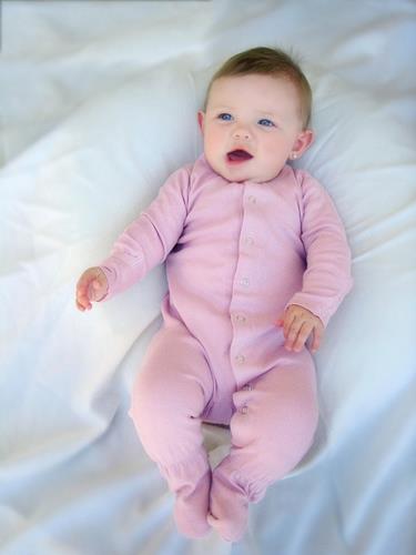 L'ovedbaby Footed Overall - Mauve