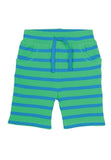 Frugi - Litte Stripy Shorts in Field/Diver Blue (SS16)