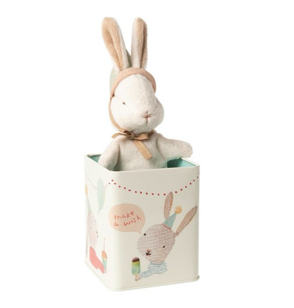 Maileg Happy Day Bunny in Box, Small