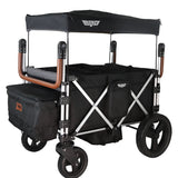 Keenz 7S+ Ultimate Adventure Stroller Wagon - 4 Passenger in Black/Grey