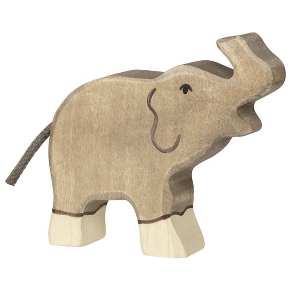 Holztiger Elephant small trunk raised