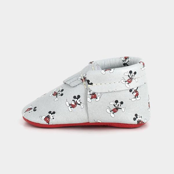 Freshly Picked Soft Sole Moccasins in All About Mickey