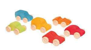 Grimm's 6 coloured Cars