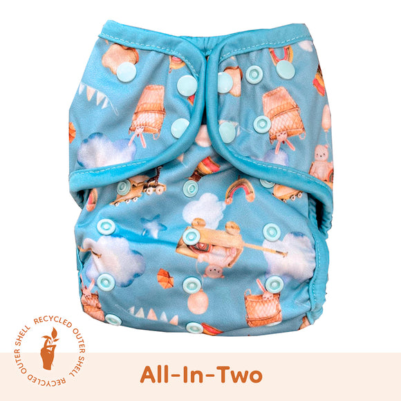 Lighthouse Kids Co Switch One-Size AI2 Diaper Cover System *DD Exclusive* - Once upon a Toy