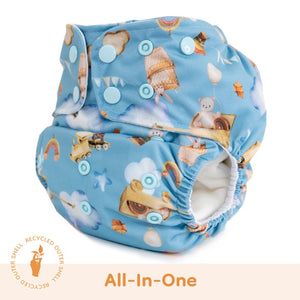 Lighthouse Kids Co One Size All-in-One Diaper *DD Exclusive* - Once upon a Toy