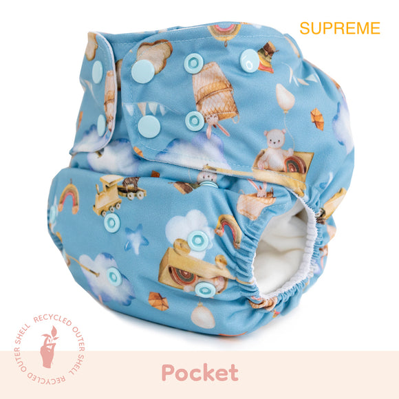 Lighthouse Kids Co SUPREME Pocket Diaper *DD Exclusive* - Once upon a Toy