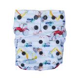 Lighthouse Kids Co One Size All-in-One Diaper *DD Exclusive* - Digger