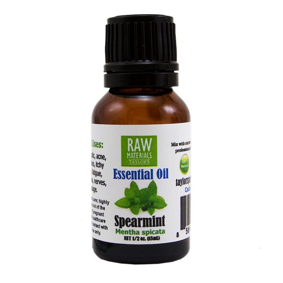 RAW Pure Organic Essential Oil - Spearmint - 15mL