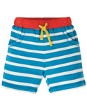 Frugi - Little Stripey Shorts in Motosu Blue Stripe (SS20)