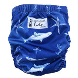 Lighthouse One Size All-in-One Diaper *DD Exclusive* - Shark Bait
