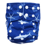 Lighthouse One Size All-in-One Diaper *DD Exclusive* - Shark Bait
