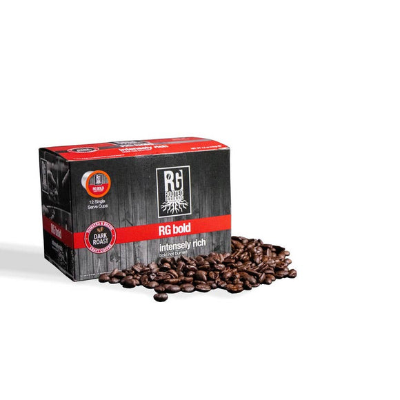 Rooted Grounds Coffee Co. K-Cup 12 pods RG Bold