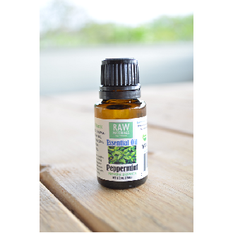 RAW Pure Organic Essential Oil - Peppermint - 15mL