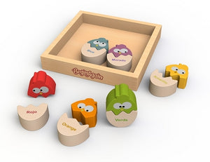 Begin Again Toys Color 'N Eggs Matching Game