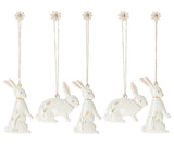 Maileg Easter Bunny Ornaments 5 pieces