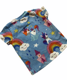 Blumenkind Shirt in Unicorn Rainbow