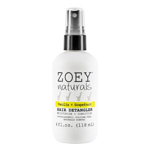 Zoey Naturals Vanilla Grapefruit Hair Detangler